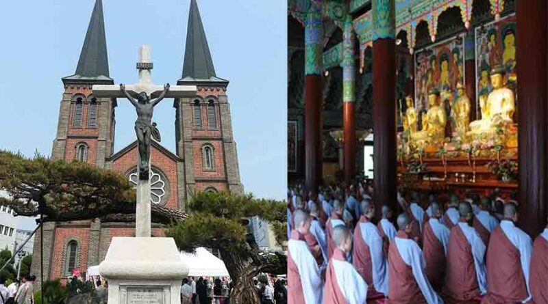 Religión y la creencias de Corea del Sur