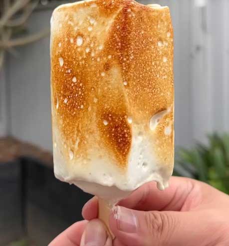 Helado de malvavisco coreano, el postre del que te enamoraras