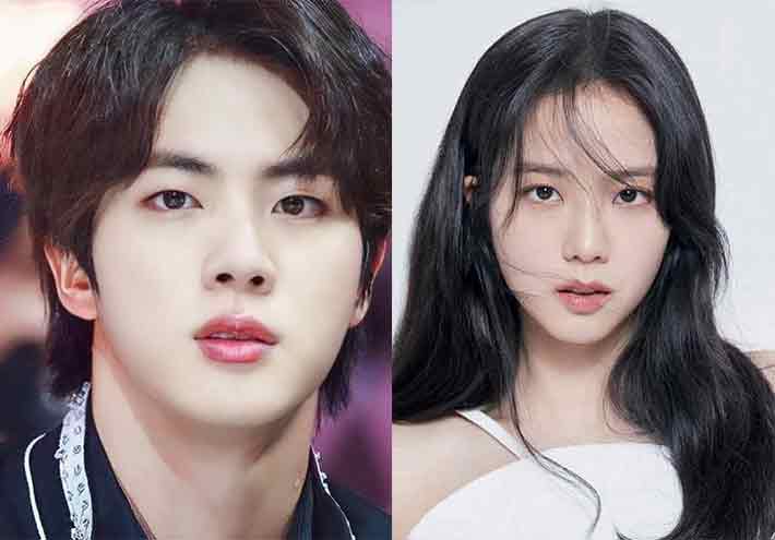 Actores coreanos e idols K-POP que son muy parecidos 7 JIN Y JISOO Actores coreanos e idols K-POP que son muy parecidos