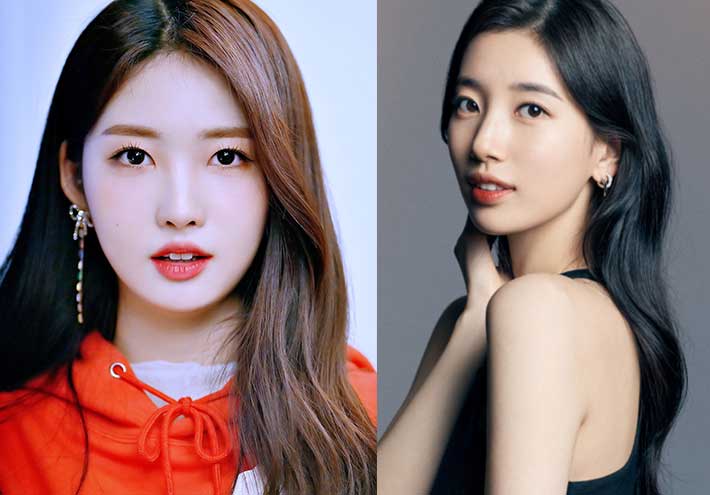 Actores coreanos e idols K-POP que son muy parecidos 5 Sihyeon (Everglow) y Suzy (Miss A) Actores coreanos e idols K-POP que son muy parecidos