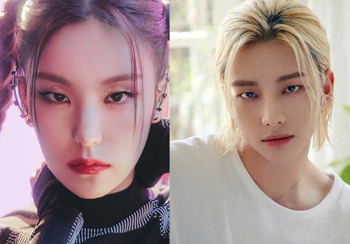 Actores coreanos e idols K-POP que son muy parecidos 3 Yeji (ITZY) y Hyunjin(STRAY KIDS) Actores coreanos e idols K-POP que son muy parecidos