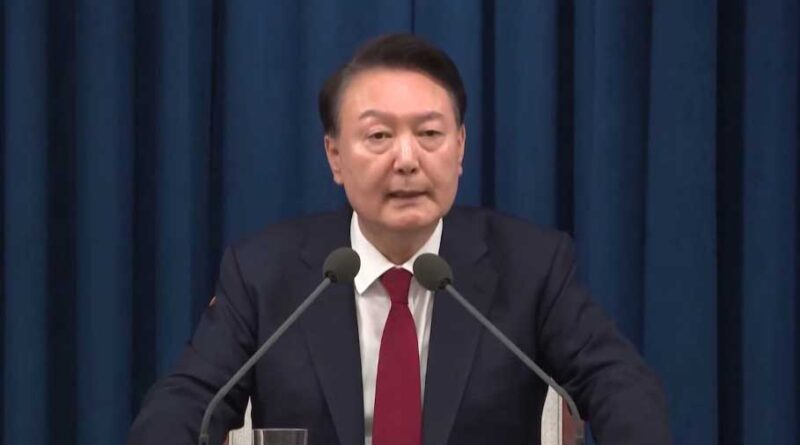 Yoon Seok-yeol, primer presidente de Corea del Sur arrestado durante su mandato 1 Yoon Seok-yeol, primer presidente de Corea del Sur arrestado durante su mandato