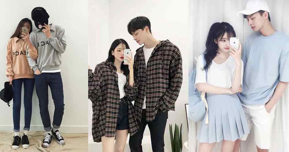 Atuendos de pareja: Una moda que llegó a todos los países y una forma de demostrar amor 3 Outfits casuales de pareja coreanos para el día a día