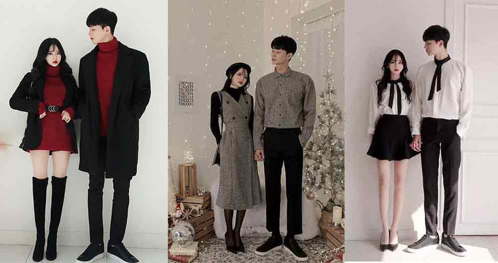 Atuendos de pareja: Una moda que llegó a todos los países y una forma de demostrar amor 4 Outfits coreanos de parejas elegantes