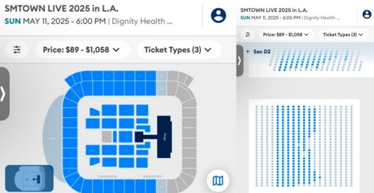 Bajas ventas en LA: El concierto de SMTOWN pone en duda su estrategia global 2 Bajas ventas en LA: El concierto de SMTOWN pone en duda su estrategia global