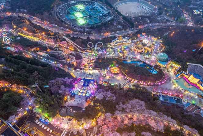 7 parques de atracciones populares para visitar en Corea del Sur 11 E-World Dalseo-gu, Daegu