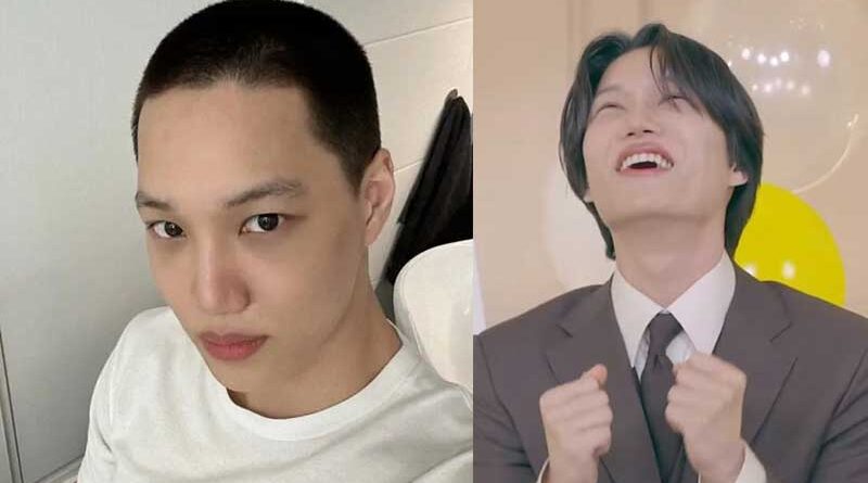 Kai de EXO sorprende a todos con su primer evento público después del ejército 1 Kai de EXO sorprende a todos con su primer evento público después del ejército