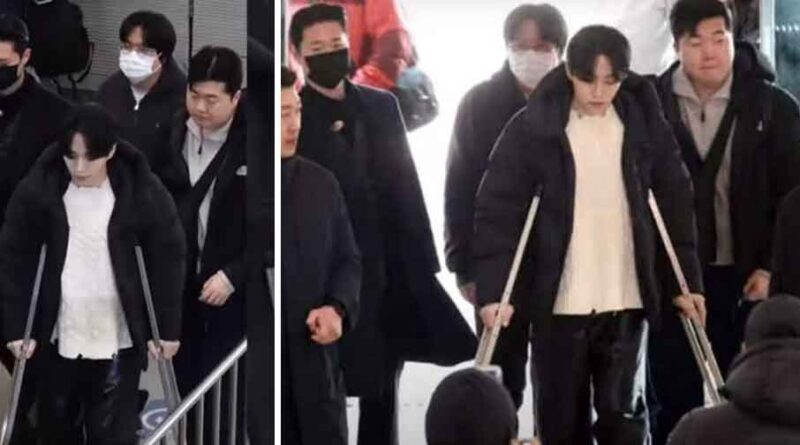Lee Jun ho de 2PM sufre una lesión en pleno evento y preocupa a los fans 1 Lee Junho de 2PM sufre una lesión en pleno evento y preocupa a los fans