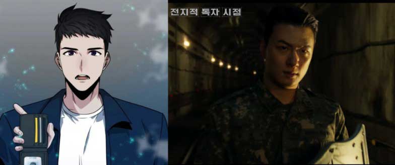 Webtoon vs Película, así es la comparación de los personajes de 'The Omniscient Reader' 5 Shin Seung Ho como Lee Hyun Sung