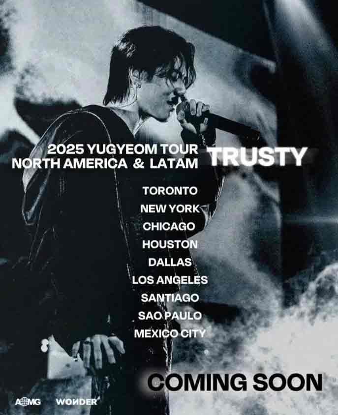 Yugyeom de GOT7 anuncia gira con fechas en EEUU y América Latina 2 Yugyeom de GOT7 anuncia gira con fechas en EEUU y América Latina