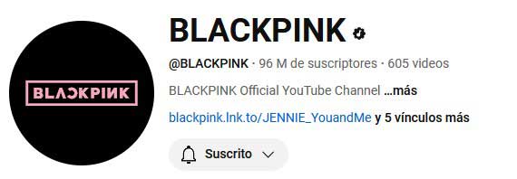 BLACKPINK marca un nuevo récord al llegar a los 96 millones de suscriptores en YouTube 2 BLACKPINK marca un nuevo récord al llegar a los 96 millones de suscriptores en YouTube
