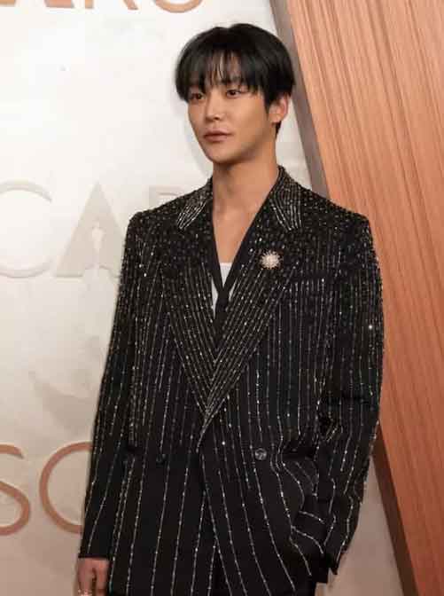 ¡Inesperada sorpresa! El ídolo del K-Pop que ahora es actor asistio a los Oscar 2025 4 El ídolo del K-Pop que ahora es actor asistio a los Oscar 2025