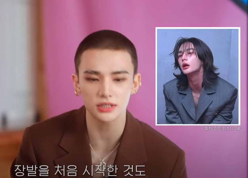 Hyunjin de Stray Kids confiesa por qué decidió raparse la cabeza 2 Hyunjin de Stray Kids confiesa por qué decidió raparse la cabeza