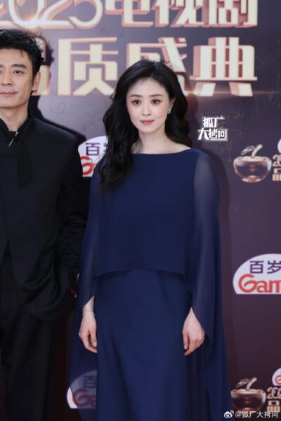 Las estrellas chinas deslumbran en la alfombra roja 2025 TV Drama Quality Festival 18 Jiang Xin