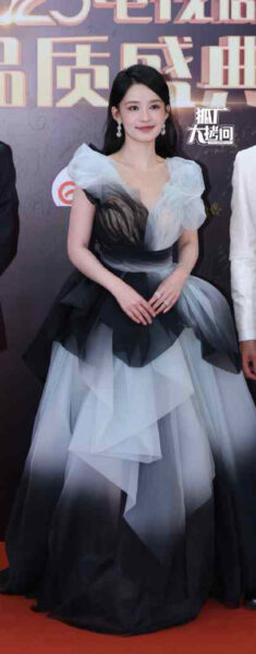 Las estrellas chinas deslumbran en la alfombra roja 2025 TV Drama Quality Festival 7 Li Qin