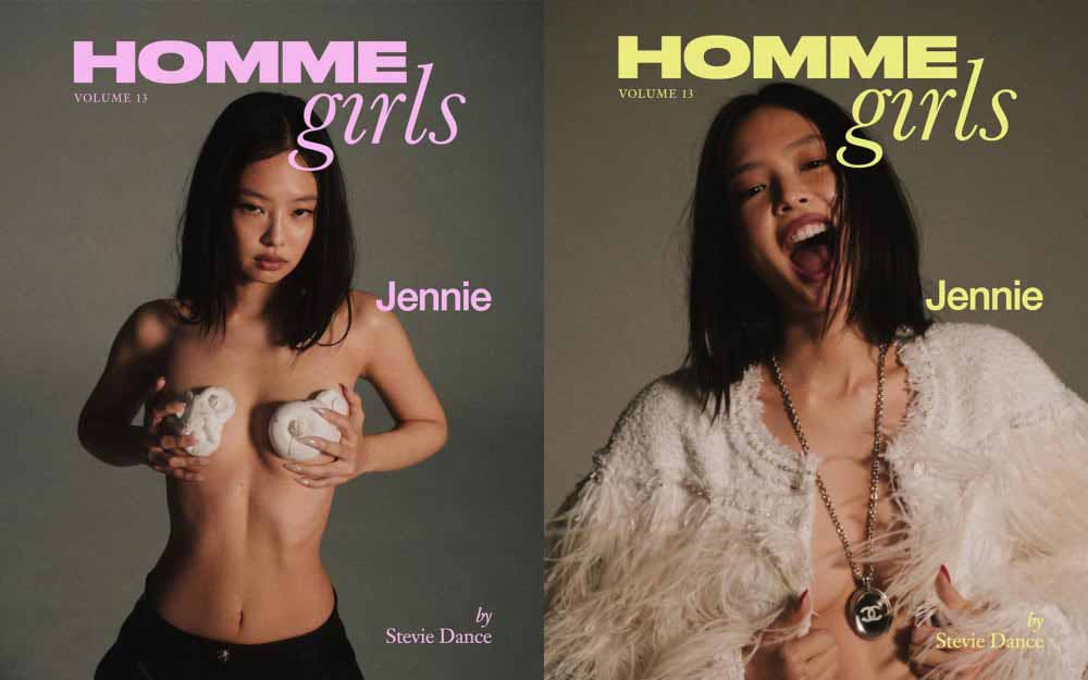Las portadas más atrevidas de Jennie de BLACKPINK para HOMME Girls desatan todo tipo de reacciones online